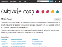 Tablet Screenshot of cultivate.coop